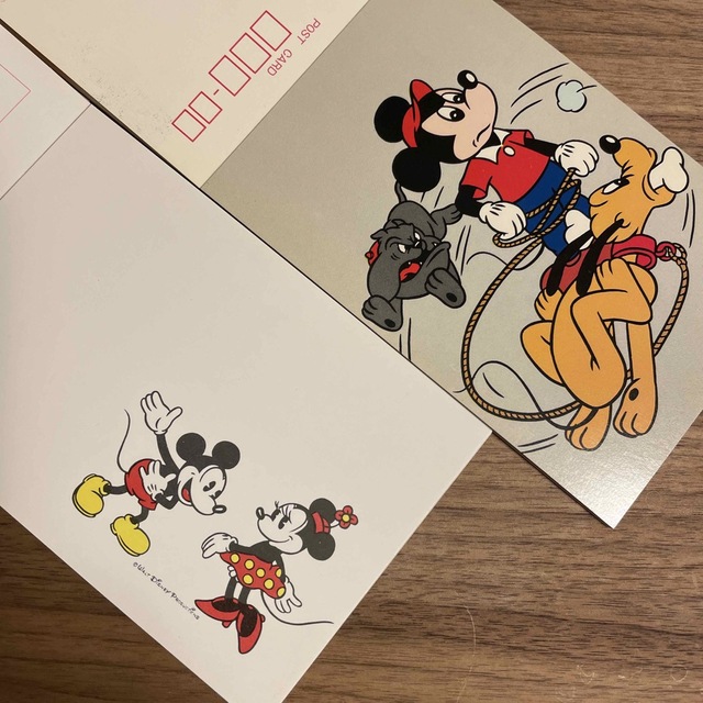 Disney(ディズニー)の30年以上前のポストカードブック　ディズニー エンタメ/ホビーのアート用品(その他)の商品写真