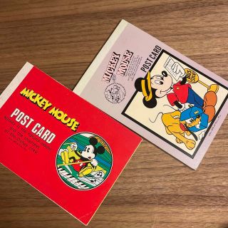 ディズニー(Disney)の30年以上前のポストカードブック　ディズニー(その他)