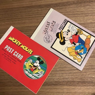 ディズニー(Disney)の30年以上前のポストカードブック　ディズニー(その他)