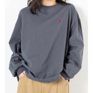 ユーエスポロアッスン(U.S. POLO ASSN.)の最終値下げ　WEGO/U.S.POLO ASSN.別注だぼそでカラーロンT(トレーナー/スウェット)