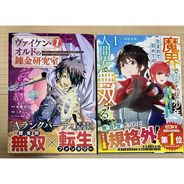 魔界で育てられた少年 ヴァイケン・オルドの錬金研究室 エンタメ/ホビーの漫画(青年漫画)の商品写真