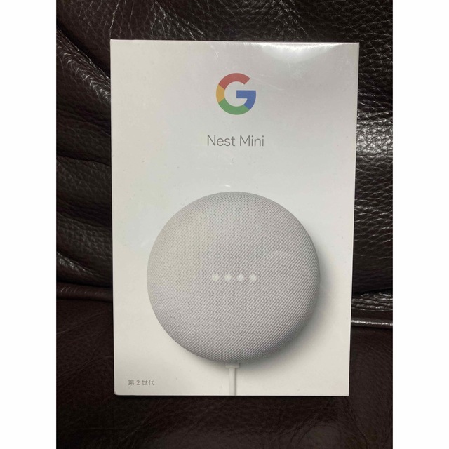 Google(グーグル)のGoogle Nest Mini 第二世代 スマホ/家電/カメラのオーディオ機器(スピーカー)の商品写真