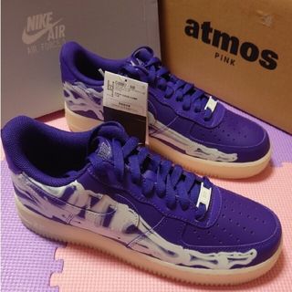 ナイキ(NIKE)の先着  新品 26.0cm ナイキ エア フォース 1 パープルスケルトン(スニーカー)