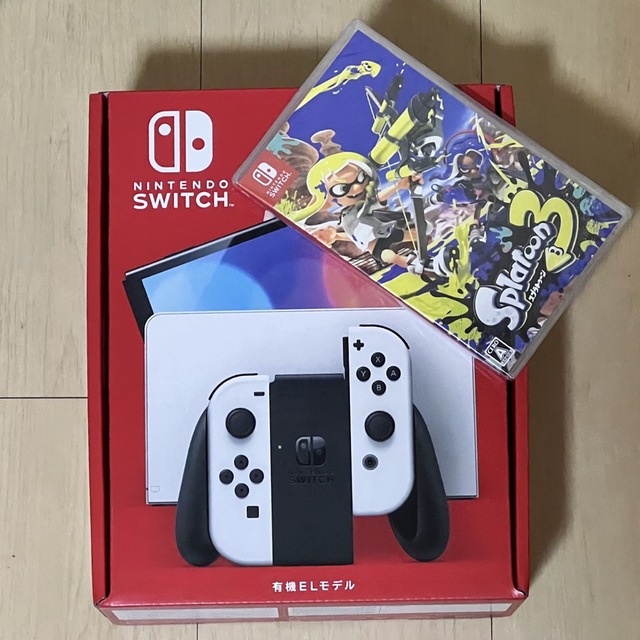 新品未使用‼️有機EL 任天堂❗️switch  ホワイトカラー❗️家庭用ゲーム機本体