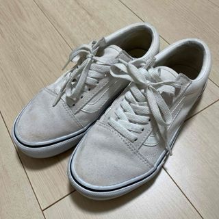 ヴァンズ(VANS)のVANS ホワイトスニーカー　23.5cm(スニーカー)