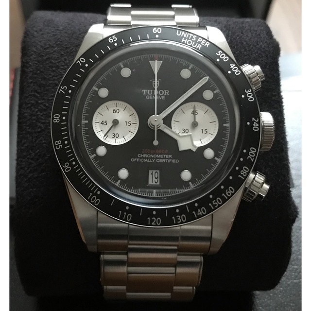 Tudor(チュードル)の未使用 定価未満 ブラックベイ クロノ チューダー 22年10月 M79360N メンズの時計(腕時計(アナログ))の商品写真