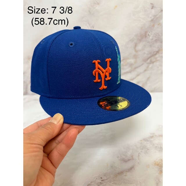 Newera 59fifty ニューヨークメッツ 自由の女神 キャップ