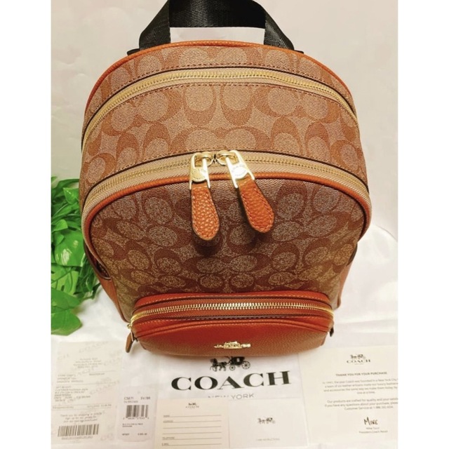 COACH(コーチ)のセール！！フォロワー様限定 価格 コーチ リュック C5671 ライトブラウン レディースのバッグ(リュック/バックパック)の商品写真