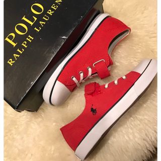 ポロラルフローレン(POLO RALPH LAUREN)の【新品未使用】Polo Ralph Lauren ラルフローレン　スニーカー(スニーカー)