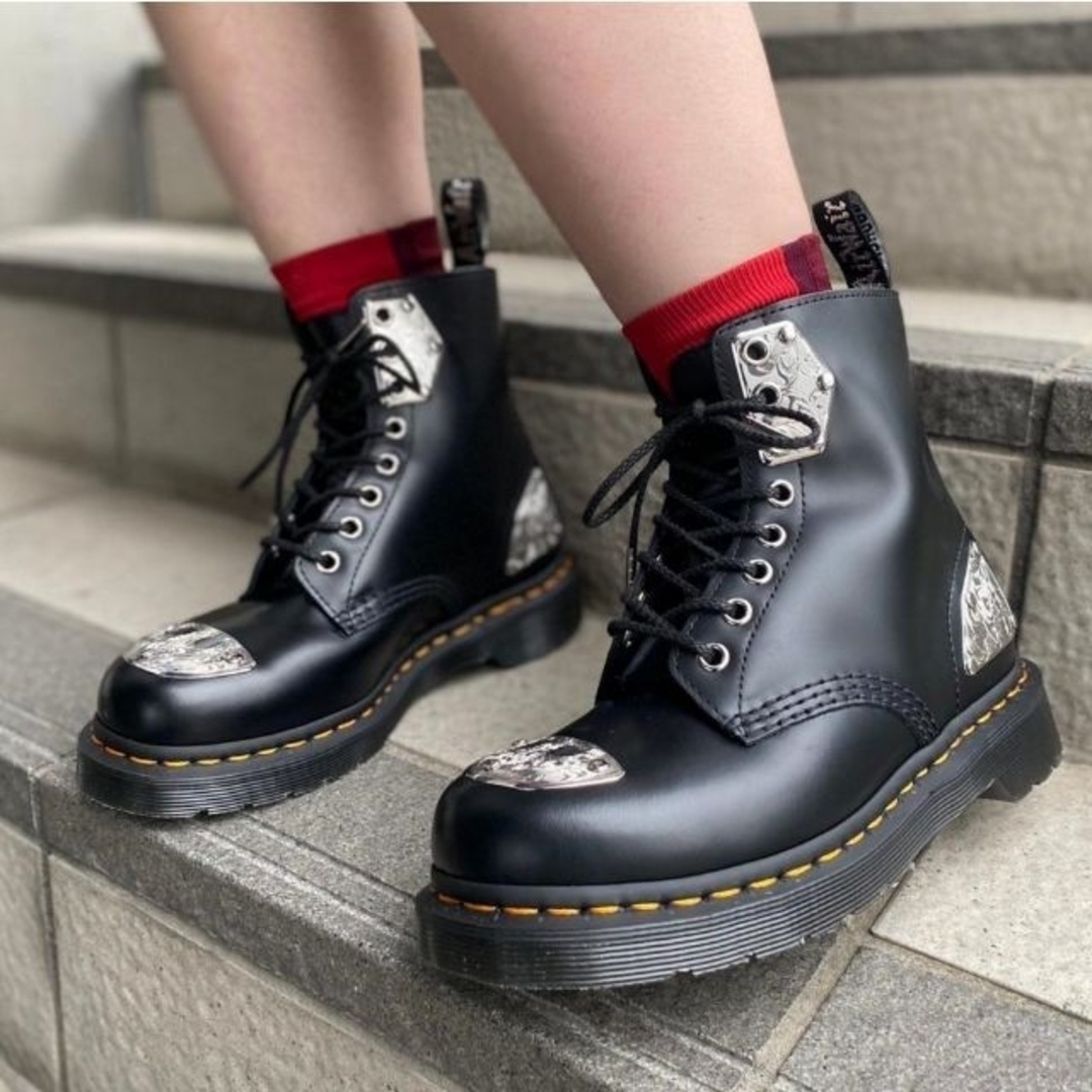 S627【Dr.martens】SK06 VJADON 8ホール UK3厚底