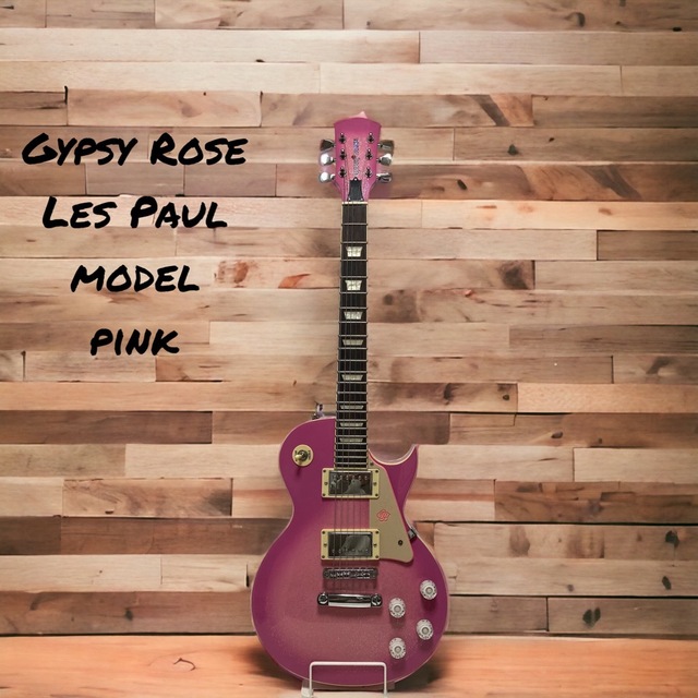 Gypsy Rose Les Paul model pink