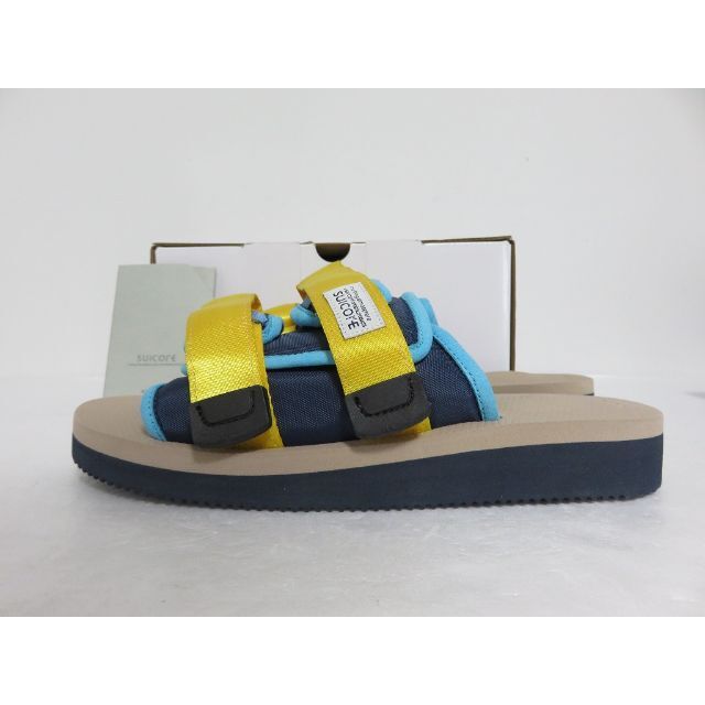 suicoke(スイコック)の定価1.7万 新品 suicoke MOTO-Cab 6 イエロー 24 レディースの靴/シューズ(サンダル)の商品写真