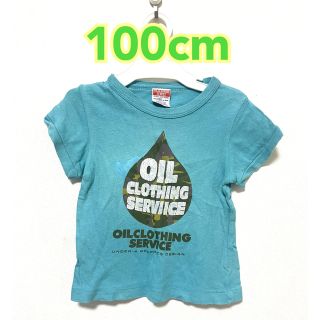 オイル(OIL)のセール　oil tシャツ　男の子　100  迷彩　夏　トップス　半袖　100cm(Tシャツ/カットソー)