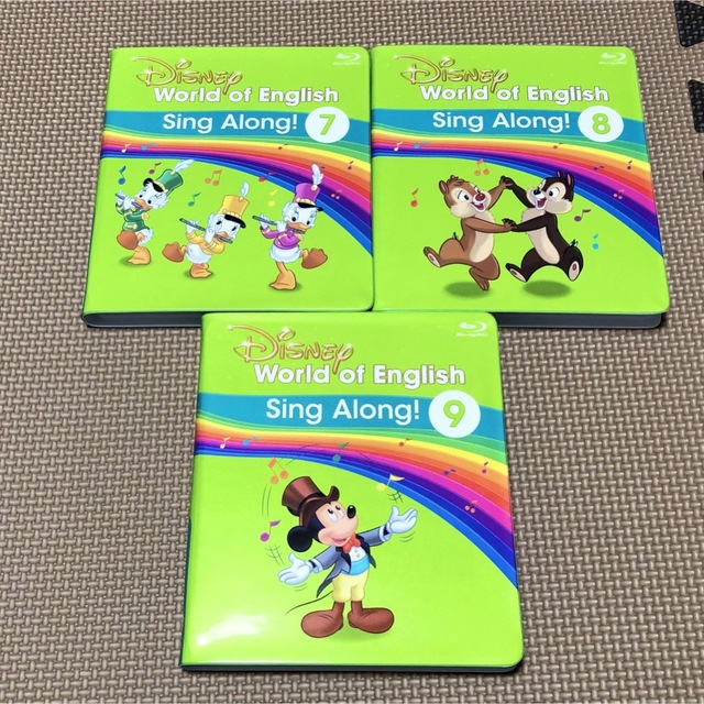 Disney(ディズニー)の【美品】ディズニー英語システム　シングアロング　Blu-ray キッズ/ベビー/マタニティのおもちゃ(知育玩具)の商品写真