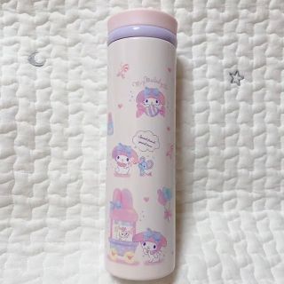 マイメロディ(マイメロディ)のマイメロディ　フラットくん　ステンレスマグボトル　水筒(弁当用品)