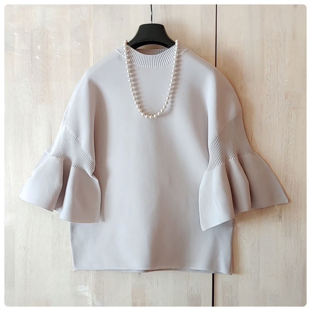 ◇幻◇ 希少 定価4万円 ADORE ダブルニットカーディガン-