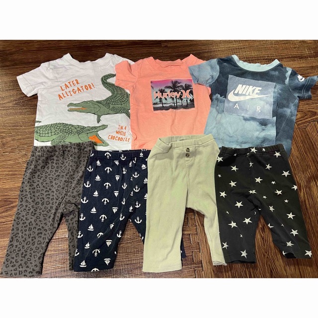 NIKE(ナイキ)の2歳男の子用　上下セット キッズ/ベビー/マタニティのキッズ服男の子用(90cm~)(Tシャツ/カットソー)の商品写真