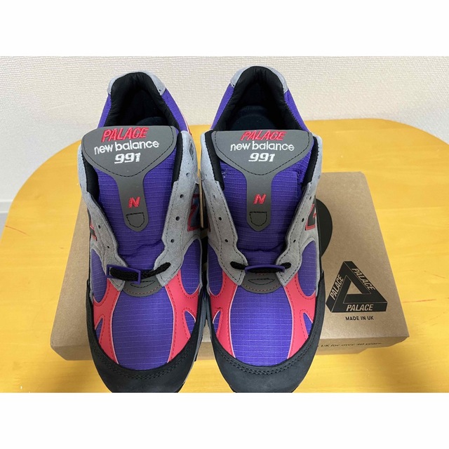 New Balance - PALACE NEW BALANCE M991PLE PURPLE BLACKの通販 by