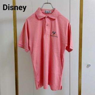 ディズニー(Disney)のDisney(ディズニー）ピンク/USA/S/ポロシャツ(ポロシャツ)