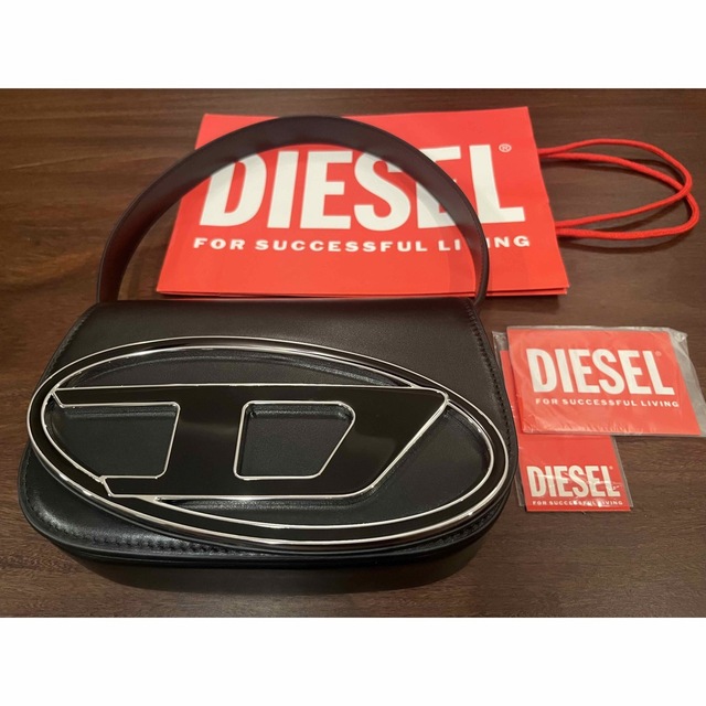 DIESEL - 本物☆DIESEL ハンドバッグ 1DR 新品未使用ブラック大の通販