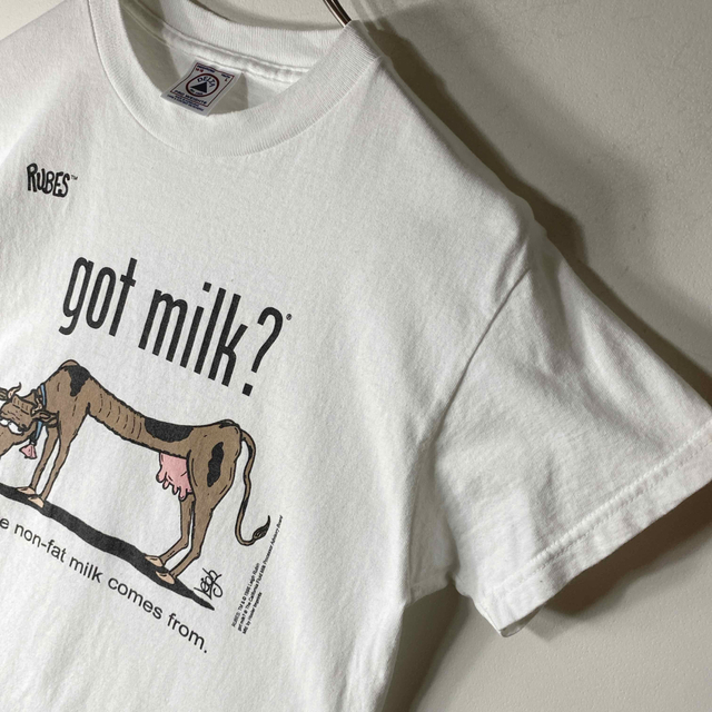 ビンテージ got milk Tシャツ