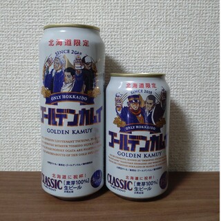 サッポロ(サッポロ)の北海道限定 サッポロクラシック 缶ビール　ゴールデンカムイ(ビール)