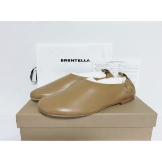 定価3.9万 新品 BRENTELLA SOPHIA 37 ベージュ イタリア製(バレエシューズ)