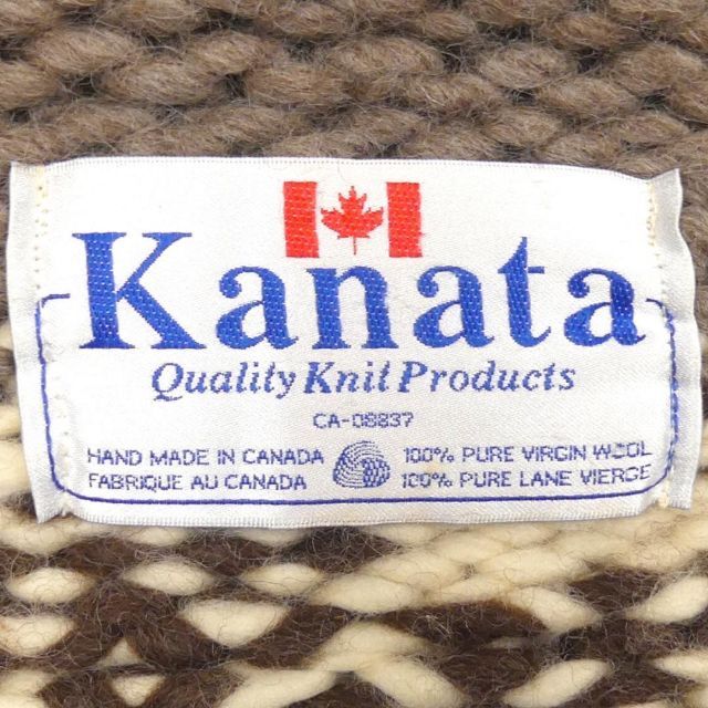 カウチン セーター kanata ニット XL カナダ製 カナタ HN1855 5
