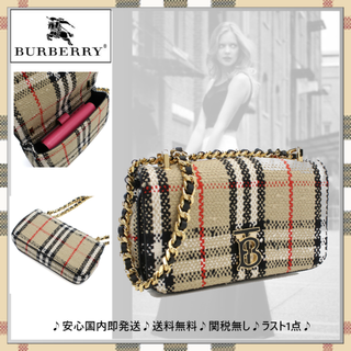 バーバリー(BURBERRY)のバーバリー ヴィンテージチェック ミニ ローラ バッグ(ショルダーバッグ)