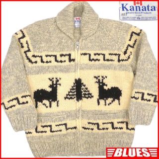 カナタ(KANATA)のカウチン セーター kanata ニット XL カナダ製 カナタ HN1858(ニット/セーター)