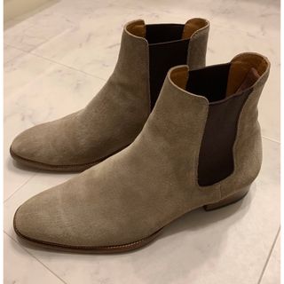 サンローラン(Saint Laurent)のサンローラン チェルシー ブーツ 41 26cm ベージュ(ブーツ)