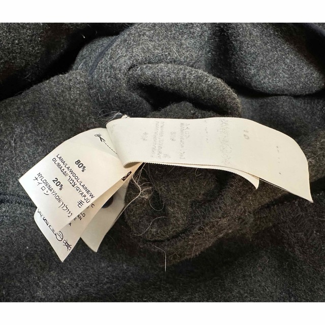 ZARA(ザラ)のZARA BASIC ザラベーシック　ミドル丈コート　カーキ色　ウール　中手 レディースのジャケット/アウター(ロングコート)の商品写真