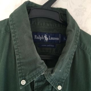 ラルフローレン(Ralph Lauren)のラルフローレン 古着シャツワンピ(ひざ丈ワンピース)