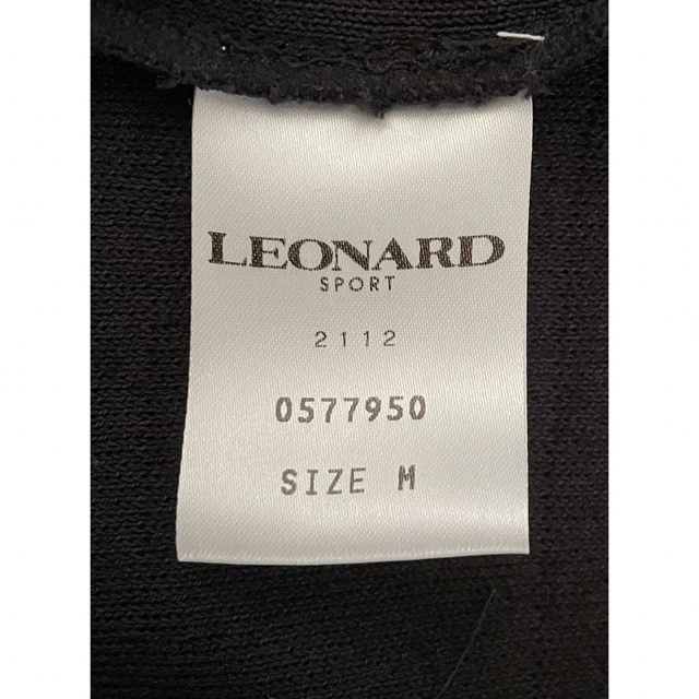 LEONARD(レオナール)のLEONARD SPORT 黒カーディガン レディースのトップス(カーディガン)の商品写真