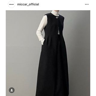 miccar シルクウールジレ ベスト　ミカー　マチャット　machatt ヨリ