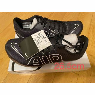 ナイキ(NIKE)のNIKE AIR ZOOM MAXFLY マックスフライ　黒モアテン(陸上競技)