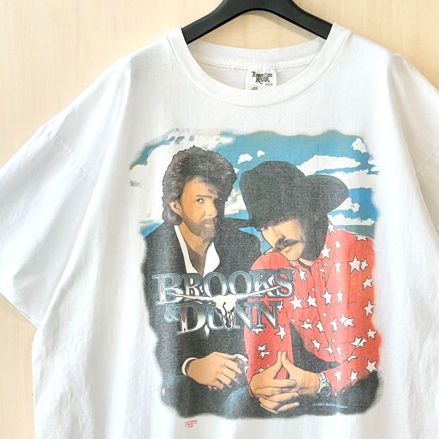 90s　ヴィンテージ　Tシャツ　Brooks & Dunn 両面プリント