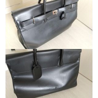 定価45万 GUCCI グッチ 大型 ボストン バッグ 黒 メンズ ブラック