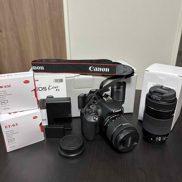 Canon Canon デジタル一眼レフカメラ EOS Kiss X9 ダブルズームキットの通販 by ryo's shop｜キヤノンならラクマ