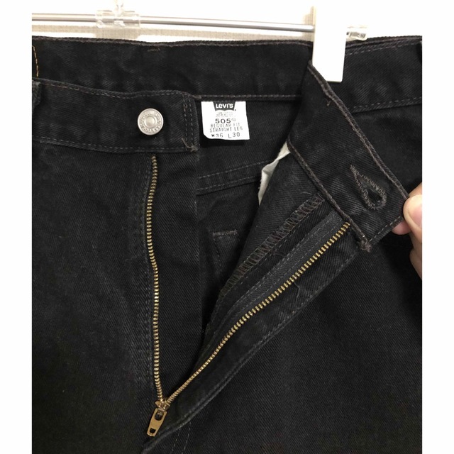Levi's - レングス30サルファブラックUSA製90s リーバイス505黒 デニム