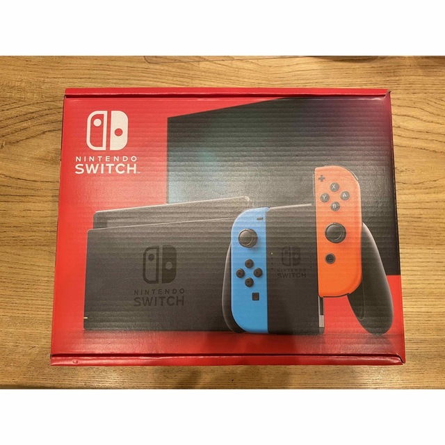 【新品】NINTENDO SWITCH 本体  ネオンブルー／ネオンレッド保証付