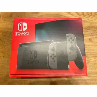 ニンテンドースイッチ(Nintendo Switch)のchi様専用【新品】Nintendo Switch グレー　メーカー保証1年(家庭用ゲーム機本体)