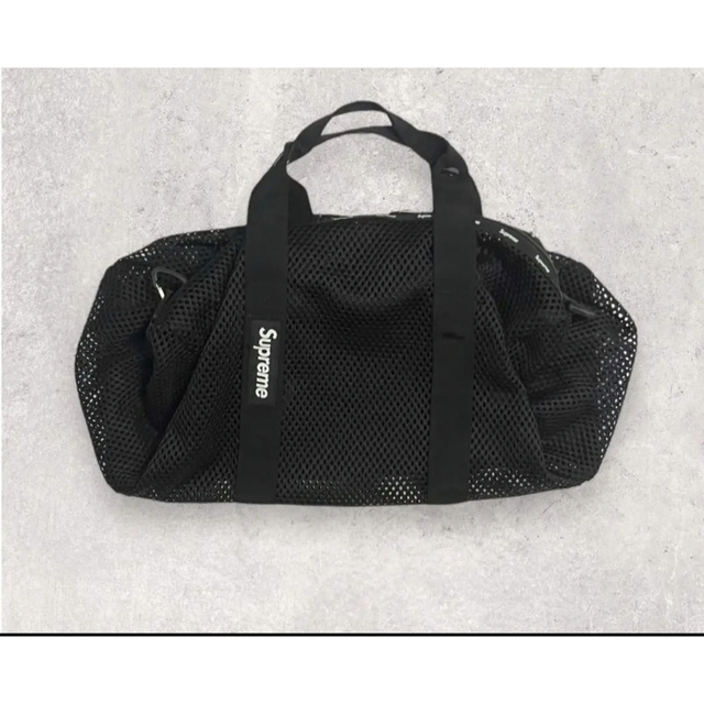 supreme mesh duffle bag