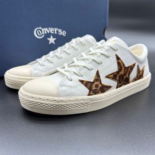 コンバース(CONVERSE)の【極美品】コンバース ALL STAR クップTRIOSTAR レオパード(スニーカー)