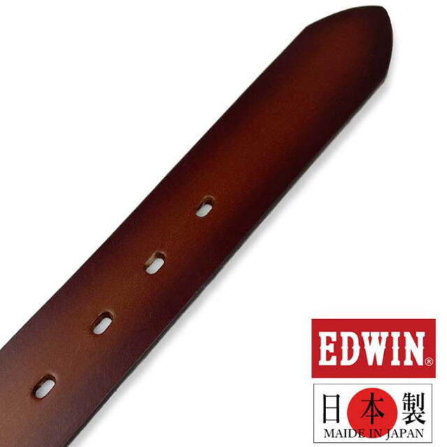 EDWIN - ブラウン 29 エドウイン 日本製 本革 ベルト ビジネス 茶の通販 by 即購入OK nekoneko|エドウィンならラクマ