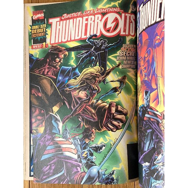 MARVEL(マーベル)の【アメコミ】Thunderbolts First Strikes (1997) エンタメ/ホビーの漫画(アメコミ/海外作品)の商品写真