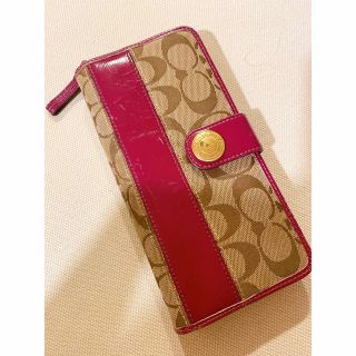 コーチ(COACH)のCOACH コーチ 長財布 シグネチャー レディース(財布)