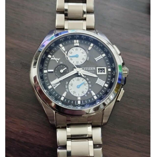 CITIZEN EXCEED AT8075-52E　美品