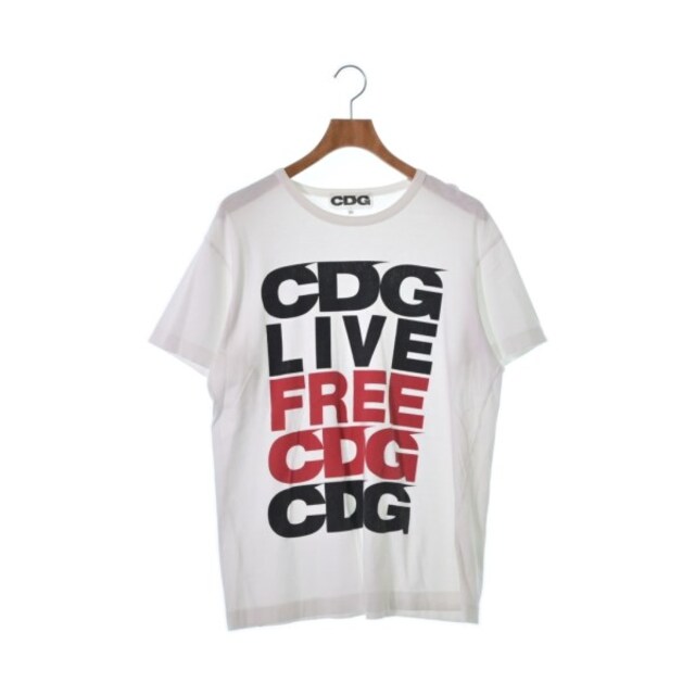 CDG シーディージー Tシャツ・カットソー XL 白