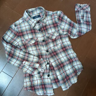 シップスキッズ(SHIPS KIDS)のSHIPS　KIDS　シャーリングシャツ　110　日本製(その他)